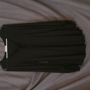 First Love Black Tunic Top